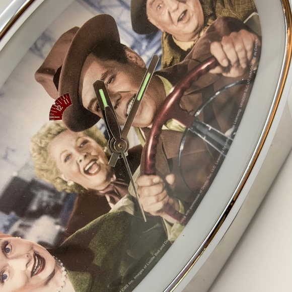 Vintage I Love Lucy California Here We Come Alarm Clock Light Wear Damaged Box - Picture 5 of 17